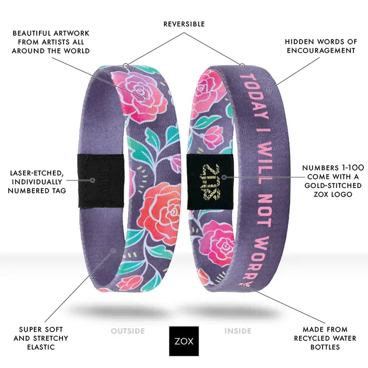 ZOX - Elastic Bracelets and Watchbands With Hidden Affirmations