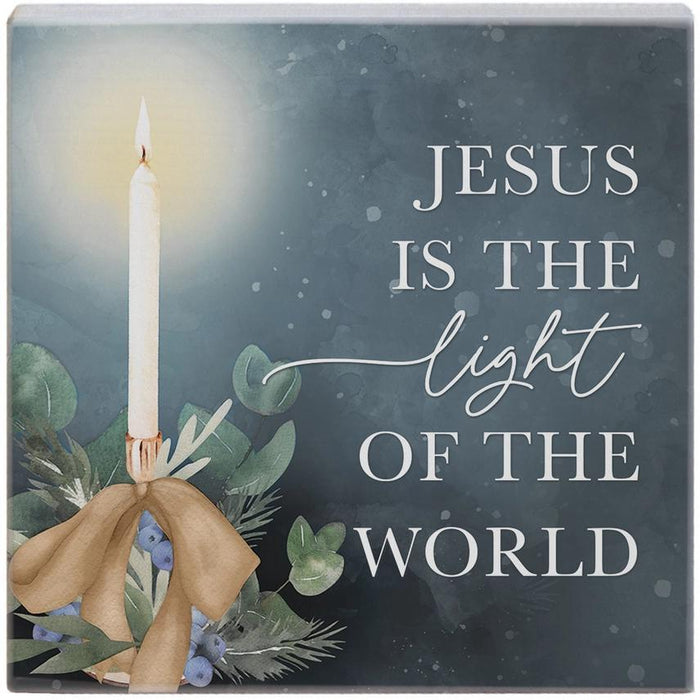 Jesus Light Candle - Small Talk Square