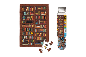 Mini Jigsaw Puzzle - Bookcase (Book Store Lover)