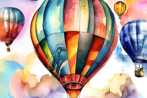 Mini Jigsaw Puzzle - Hot Air Balloons