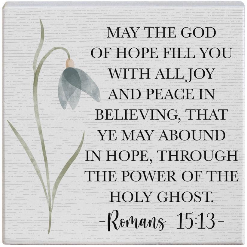 Gift A Block - May God Of Hope