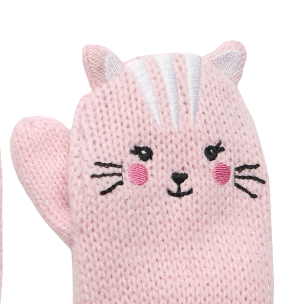 Baby Knitted Mittens - 0-2 Years Old