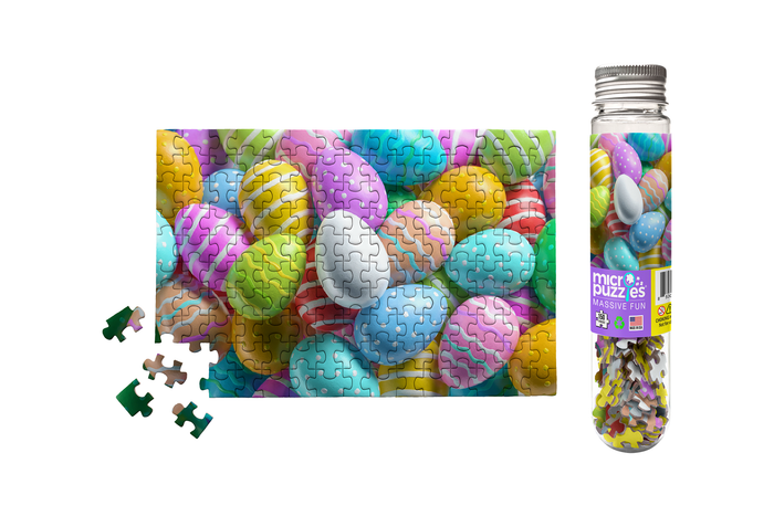 Mini Jigsaw Puzzle - Easter Eggs