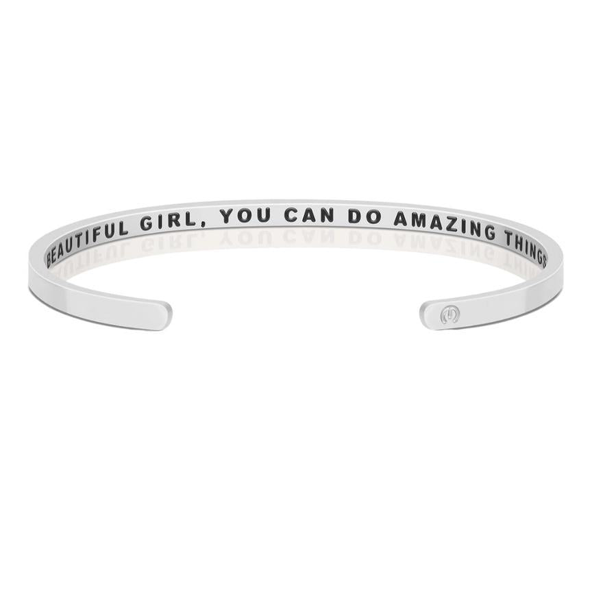 Bracelet - Beautiful Girl, You Can Do Amazing Things (Within)