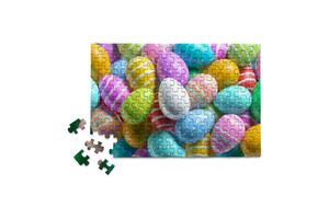 Mini Jigsaw Puzzle - Easter Eggs