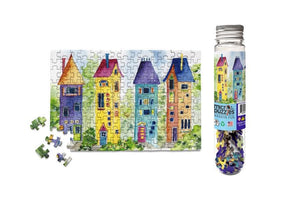 Mini Jigsaw Puzzle - Gnome Homes