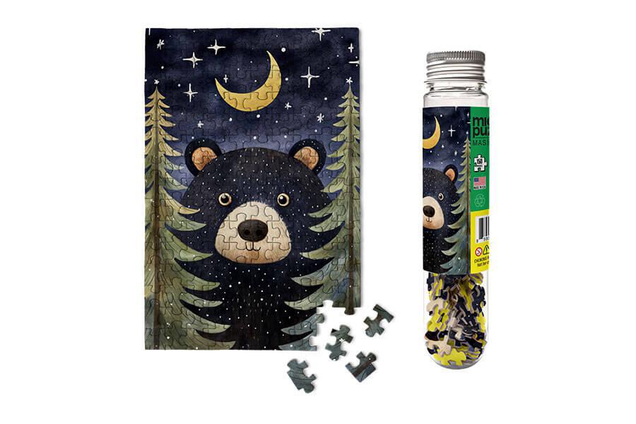 Mini Jigsaw Puzzle - Forest Bear