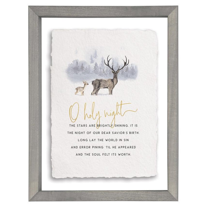 O Holy Night - Floating Wall Art Rectangle