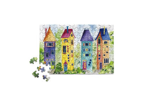 Mini Jigsaw Puzzle - Gnome Homes