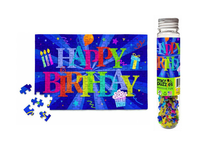 Mini Jigsaw Puzzle - Happy Birthday Blast