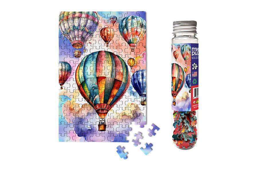 Mini Jigsaw Puzzle - Hot Air Balloons