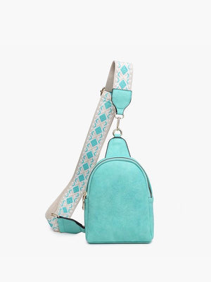 Ellen Sling Bag with Removable Guitar Strap