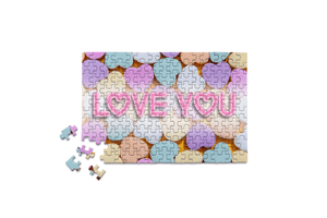 Mini Jigsaw Puzzle - Valentine's Love You