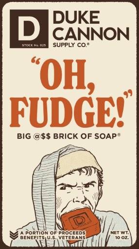 Big Ass Brick of Soap - "Oh, Fudge" Bar Soap