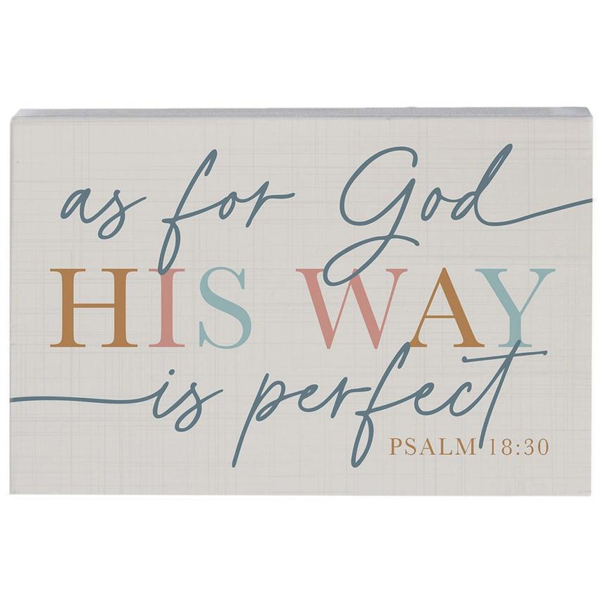 God His Way - Small Talk Rectangle