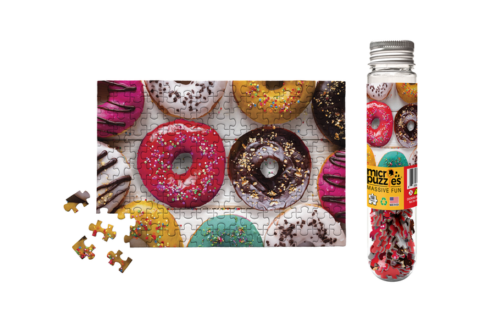 Mini Jigsaw Puzzle - Donuts