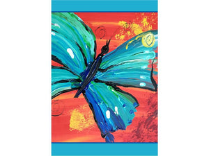 Mini Jigsaw Puzzle - Yellow Butterfly