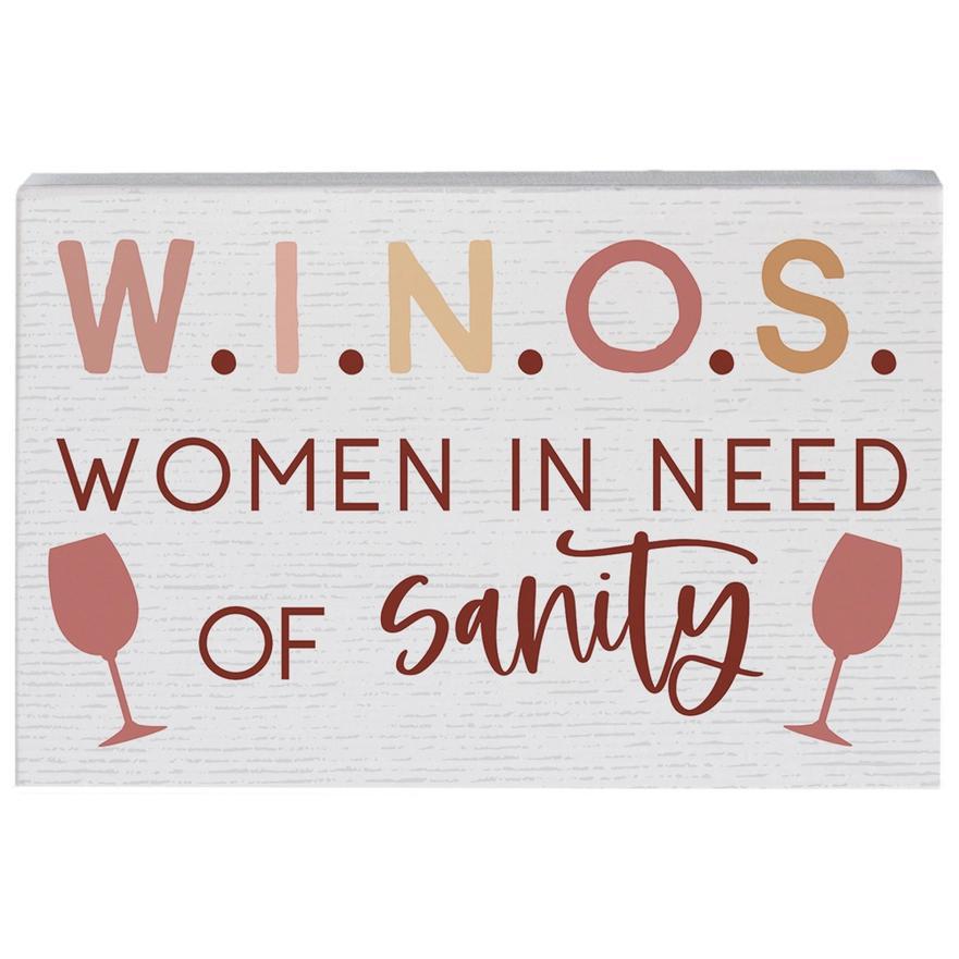 W.I.N.O.S. Women Need - Small Talk Rectangle