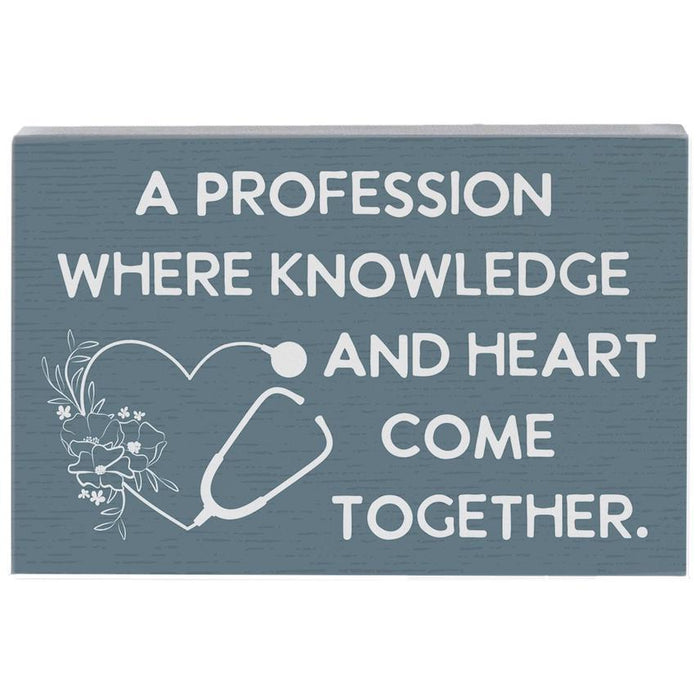 Knowledge and Heart - Small Talk Rectangle