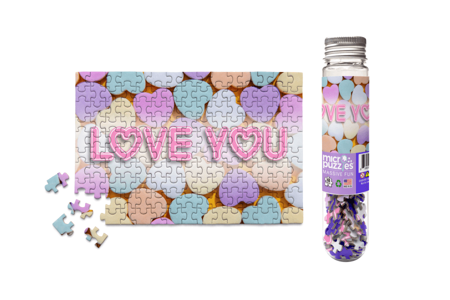 Mini Jigsaw Puzzle - Valentine's Love You