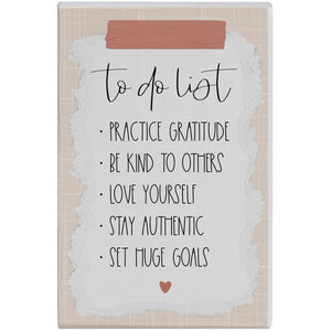 To Do List - Small Talk Rectangle