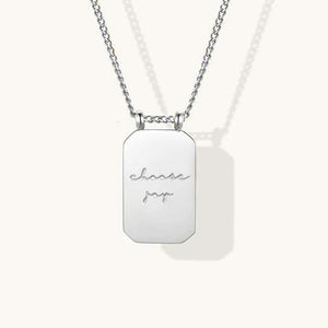 Necklace - MantraBand Note To Self "Choose Joy"