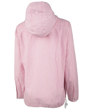 Bar Harbor Pullover 5002 - Pink Seersucker