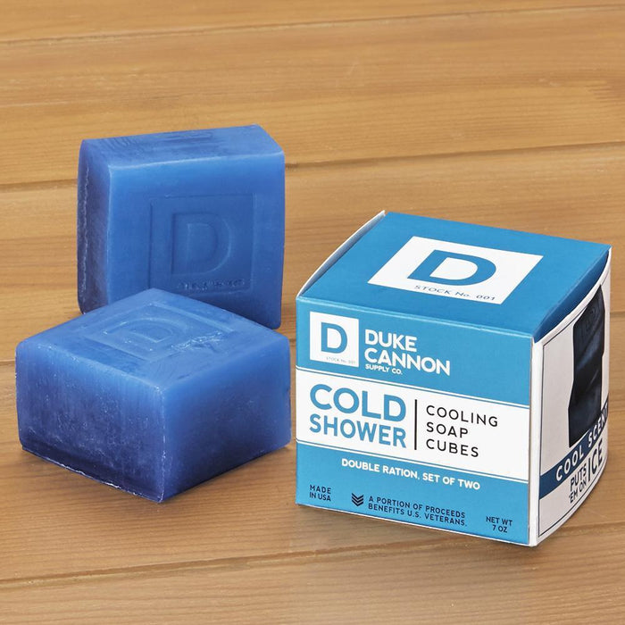 Duke Cannon Cold Shower Cooling Soap Cubes 7 Ounce for sale online