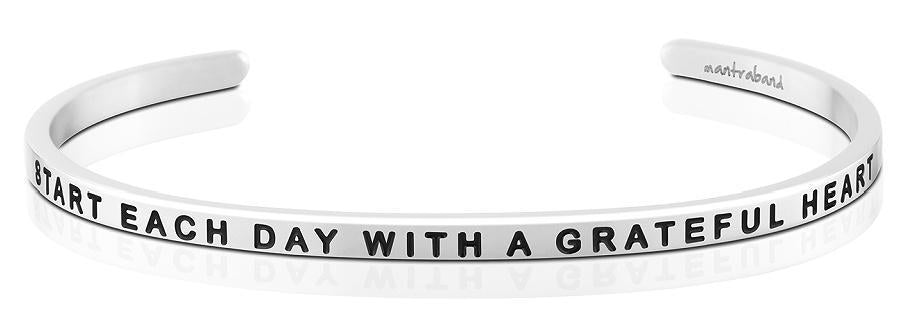 MantraBand Bracelet - Choice of Mantra Be You, Love You. All Ways, Always/Silver