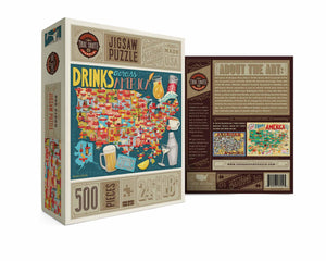 Puzzle - Drinks Across America Puzzle