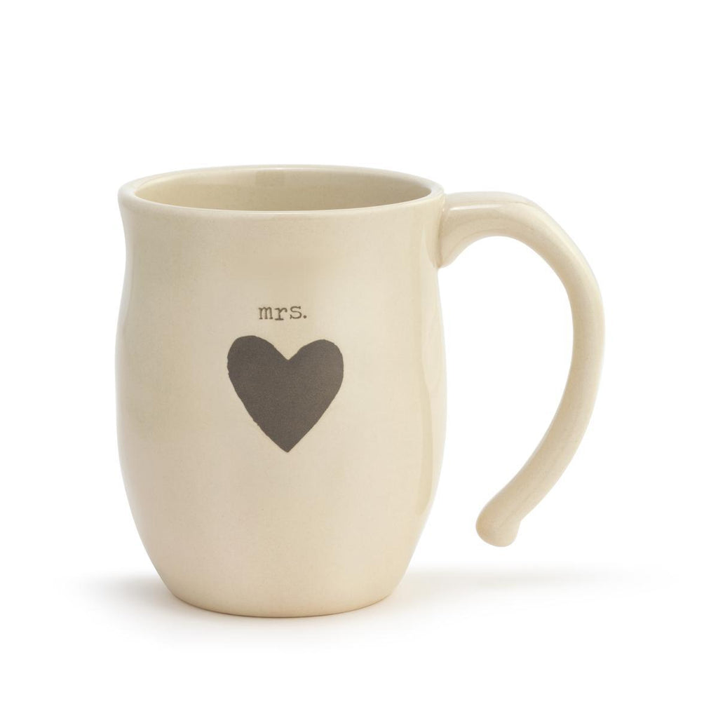 Warm Heart Mug - Mrs.