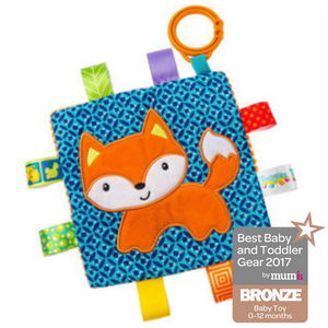 Taggies Crinkle Me Fox - 6.5" x 6.5"