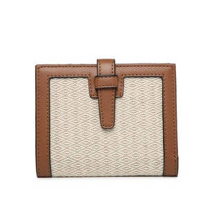 Bessie Canvas Wallet with Slip Closure